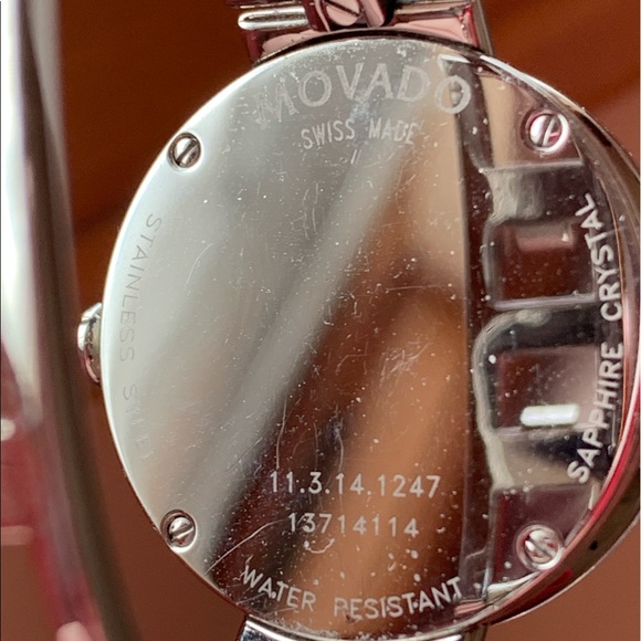 Movado Sapphire watch - Picture 6 of 8